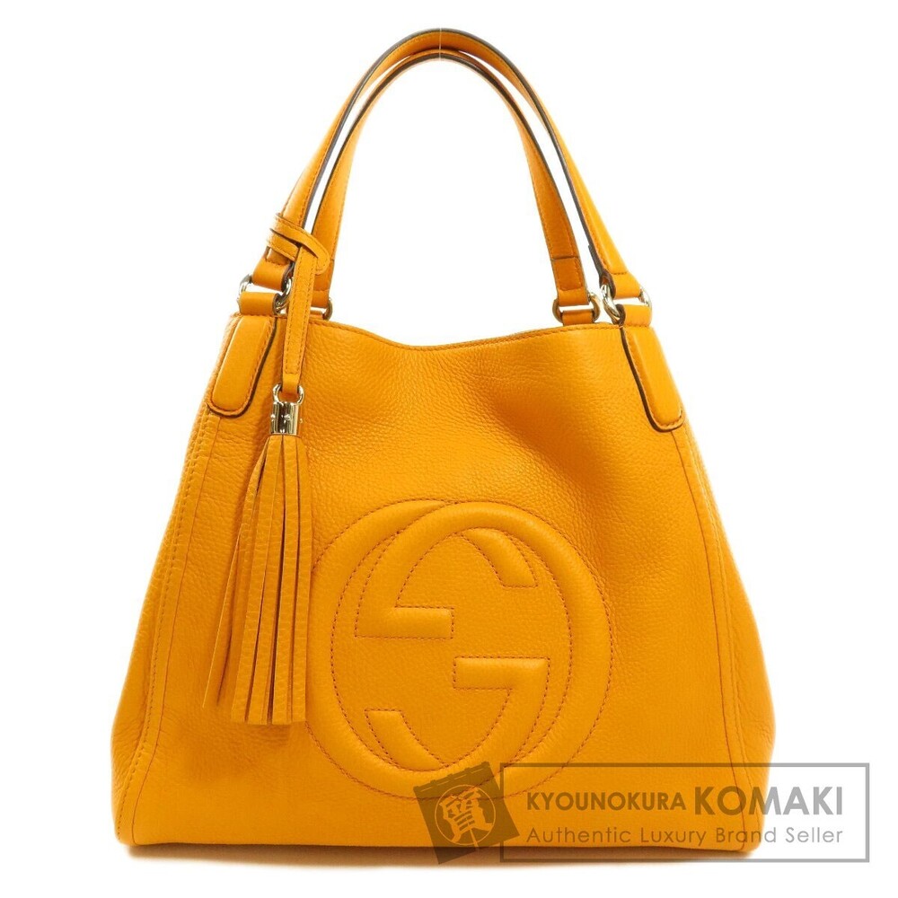 Gucci Soho Cellarius Tote Bag Leather